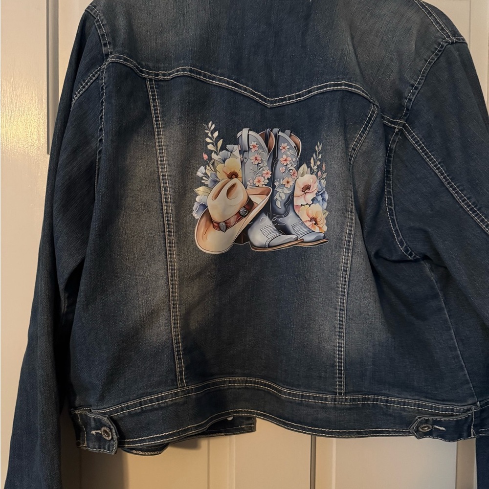 Maurices Classic Blue Jean Jacket - Picture 2 of 2